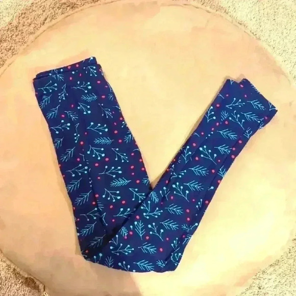 Leggings, unmarked brand, Christmas theme, one size - Picture 1 of 7